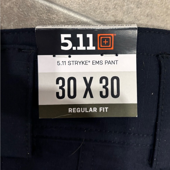 NWT Men’s 5.11 Tactical Stryke EMS Pant with Reflective Strips Dark Navy 30x30 - Picture 4 of 7